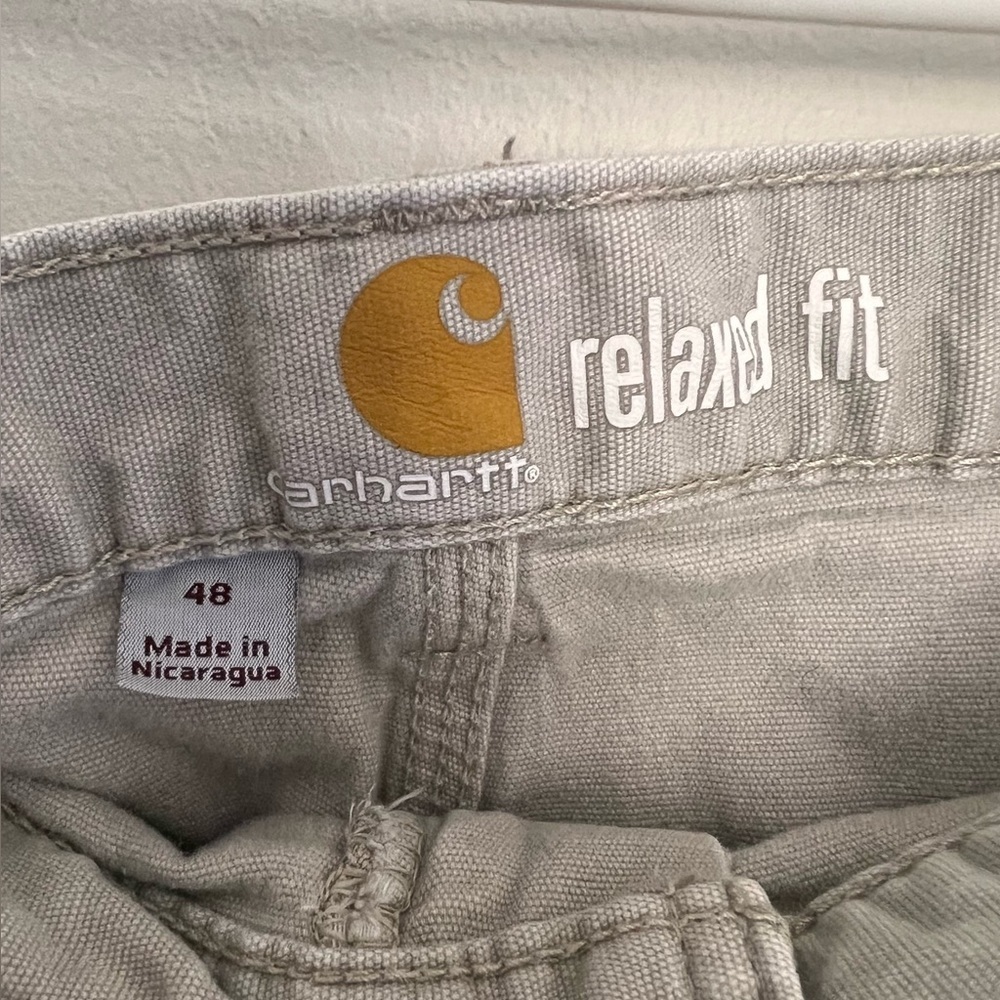 Carhartt Men’s Relaxed Fit Men’s Cargo Shorts Size 48 - Picture 2 of 3